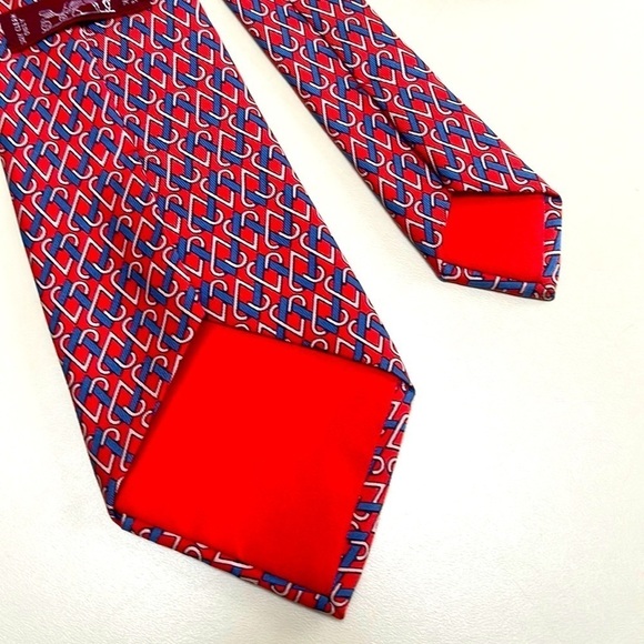🆕 HERMES HANDMADE Silk Tie - Picture 4 of 6